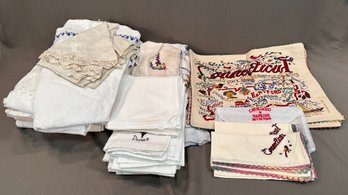 Lot Of Vintage Table Linens