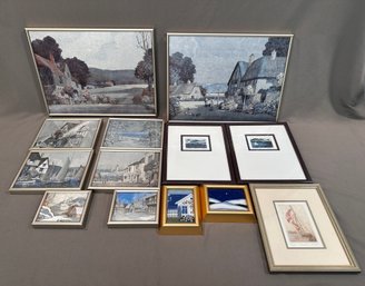 Lot Of 13 Pieces Of Art
