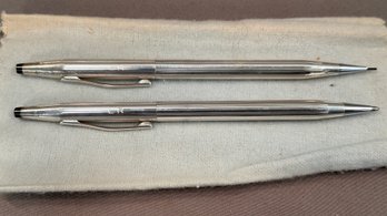 Vintage Cross Century Sterling Silver Pen And Pencil Set