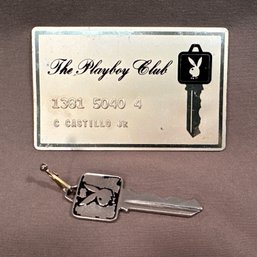 Vintage The Playboy Club Card And Key
