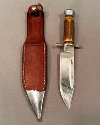 Vintage Stag Handle Toledo Hunting Knife