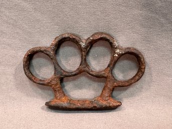 Vintage Cast Iron Police Knuckles