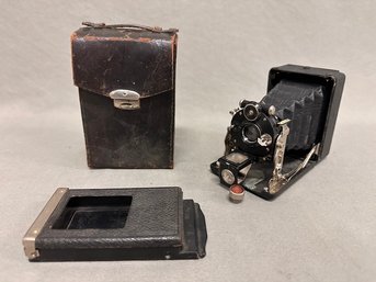 ICA Atom (51, Vertical) Folding Camera, Circa 1909-1925