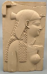 Vintage MOMA Egyptian Plaque Of Cleopatra