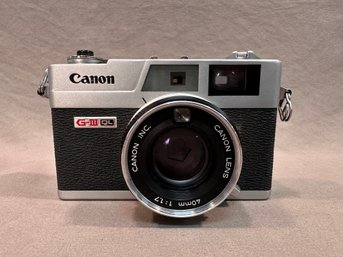Canon Canonet QL17 Giii 40mm F1.7 Camera