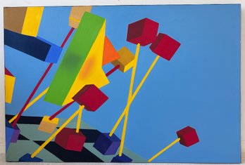 Larry Morse Oil Painting On Canvas From The Series Dingle Dodies 44' X 66'