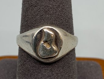 Peter Gibbons Sterling Silver Block Island Ring, S 8