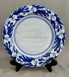 Antique Dedham Pottery Iris Pattern 10' Plate