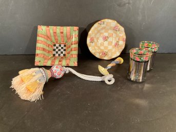 6 Pieces Of MacKenzie Childs Items