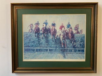 Sam Savitt (American, 1917-2000) Signed Equestrian Print, #2/750