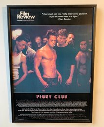 Framed Fight Club Original Film Poster 1999