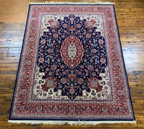7'9' W X 10'3' L Hand-Knotted Oriental Area Rug, Medallion Design
