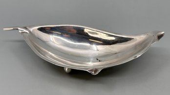 Cartier Sterling Silver Leaf Form Candy Dish