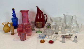 Extensive Collection Of Glass Tableware
