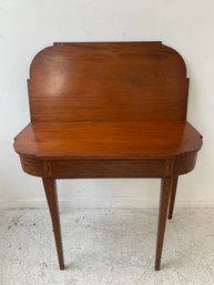 C.1920's American Federal Style Mahogany Fold Top Card Table