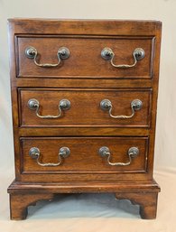 Accents Beyond Diminutive Chippendale Three-drawer Chest