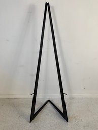 Modern Ebonized Oak Wood Large Folding Floor Easel