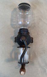 Arcade Crystal Wall-Mount Cast Iron Coffee Grinder