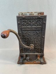 Arcade Mfg. Co. 'Telephone Mill' Cast Iron Coffee Grinder