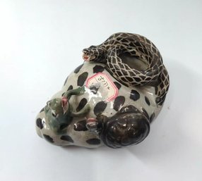 Chinese Brush Pot OOAK Hand Made