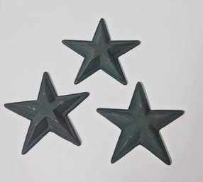 Cast Iron Paperweight Rustic Metal Texas 3D Star 3.5'