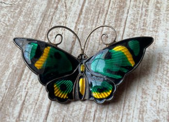 Norway Sterling 925 Butterfly Pin