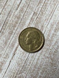 1958 France 10 Franc Coin
