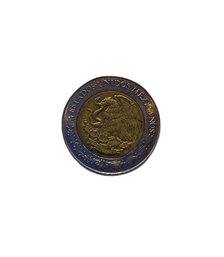 2014 Mexican 5 Dollar Pesos Coin