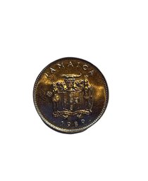 1989 Jamaica Coin