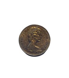 1965 Canadian 5 Cents Coin