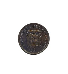 Ecuador 50 Cent Coin, 50 Sucres