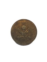BELLs Scotch Whisky Gold Tone Coin, Token