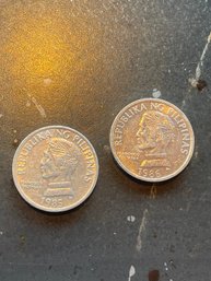 1985-86 Philippines Coins, 10 Cent