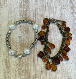 Two Beaded Bracelets