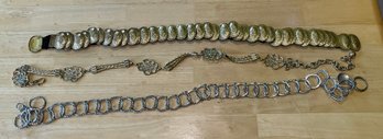 3 Women's Fashion Belts