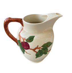 Franciscan Apple Pattern Pitcher