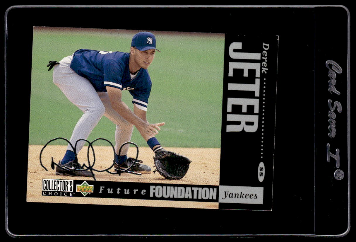 DEREK JETER ROOKIE BASEBALL CARD #67357 | Auctionninja.com