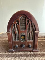 GE Cathedral AM FM Radio Model 7-4100JA