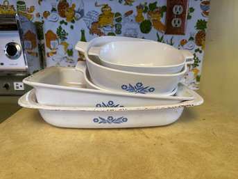 Corning Ware Casserole Lot Baking Dishes Lot