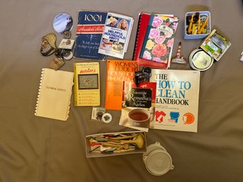Books Food Sticks Forks Address Book Lot