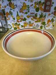 Large Bowl Ironstone Industria Ceramic Serve Ware
