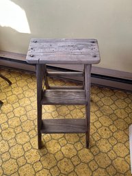 Step Ladder Wood Two Steps
