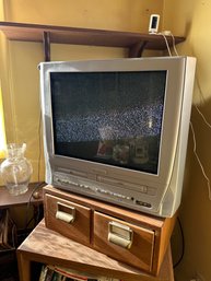 Television With VHS DVD Players TV Magnavox