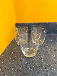 Rocks Glass Clear Libby Orbita Cooler Glasses