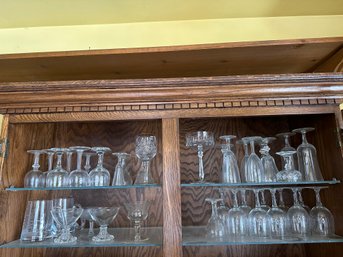 Stem Ware Drinking Glass Lot Glasses Barware