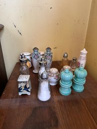 Salt And Pepper Lot Nippon Painted S & P Shakers