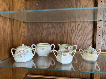 Sugar Bowl Lot Of Four Bowls Nippon