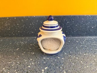 Kitchen Sponge Holder Blue And White