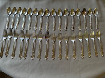 Flatware Lot Forks Spoons Knives