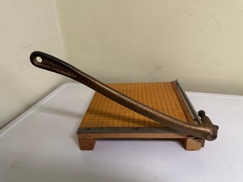 Wood Paper Cutter Office Supplies